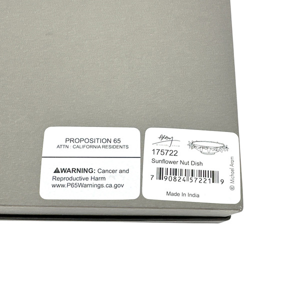 MICHAEL ARAM Sunflower Nut Dish - Picture 8 of 8